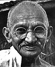 Asienreisender - Mohandas Gandhi