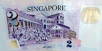 Two Singapore Dollar