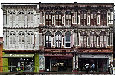 Old Colonial Shops in Singapore