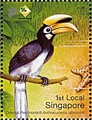 Asienreisender - Palawan Hornbill Stamp