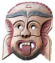 'Tribal Demon Mask' by Asienreisender