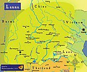 Map of 'Lanna' by Asienreisender