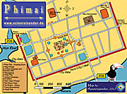 'Map of Phimai Historical Park' by Asienreisender