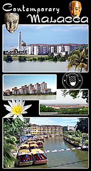 Thumbnail 'Photocomposition Contemporary Buildings in Malacca' by Asienreisender