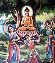 'Buddha and Mara's Daughters' by Asienreisender