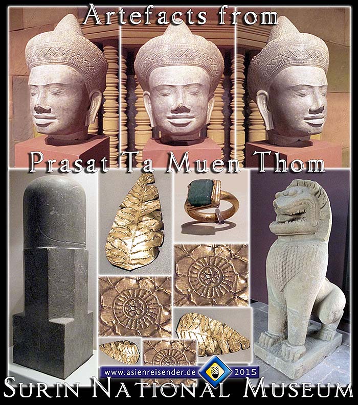 'Artefacts from Prasat Ta Muen Thom' by Asienreisender