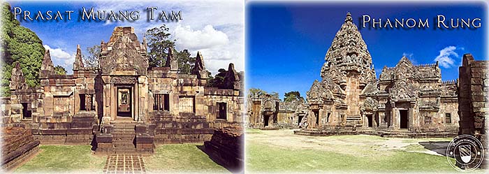 'Phanom Rung and Prasat Mueang Tam' by Asienreisender