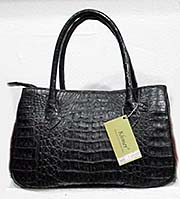 'Crocodile Leather Handbag' by Asienreisender