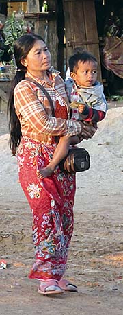 'A Village Woman with her Baby' by Asienreisender