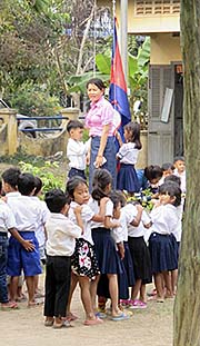 'Flag Ceremony in a Primary School' by Asienreisender