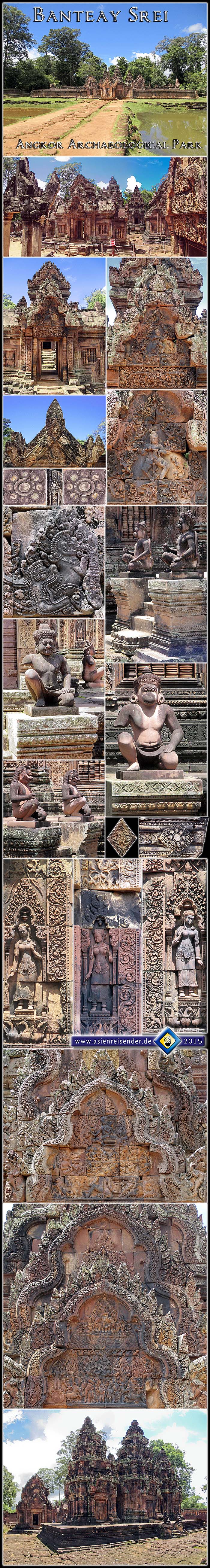 'Photocomposition Banteay Srei' by Asienreisender