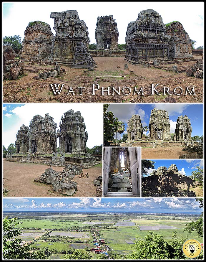 'Photocomposition Wat Phnom Krom' by Asienreisender