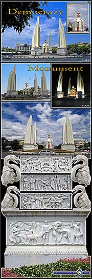 'The Democracy Monument in Bangkok' by Asienreisender