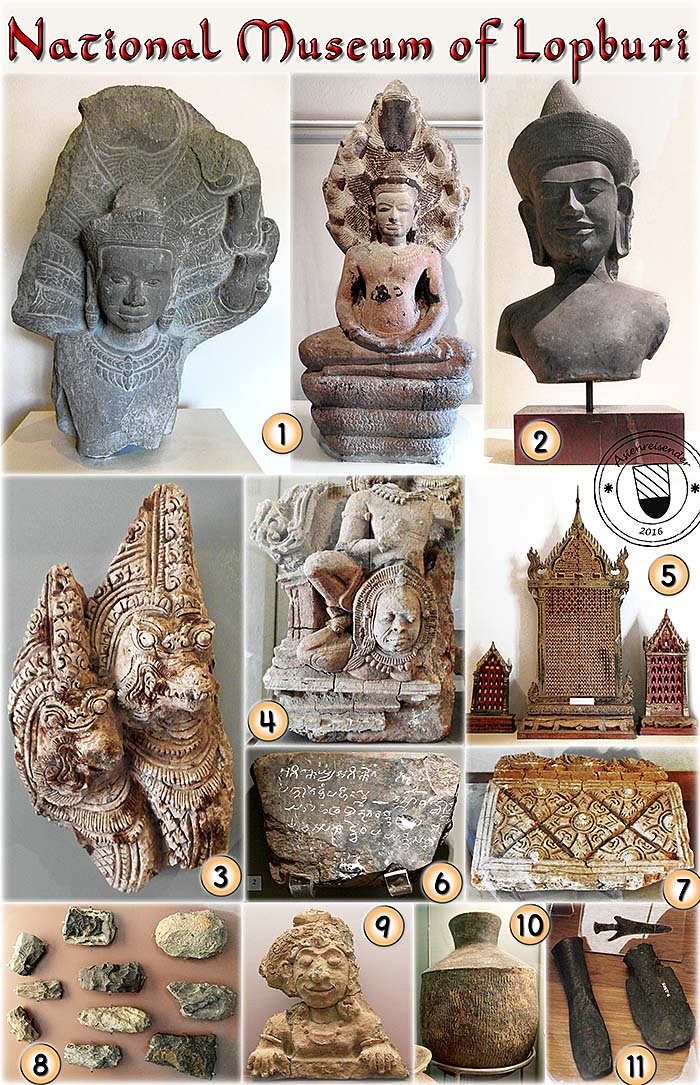 'Items in the National Museum of Lopburi' by Asienreisender
