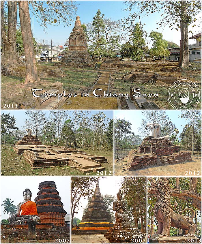 'Temples in Chiang Saen' by Asienreisender