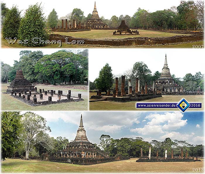 'Wat Chang Lom | Si Satchanalai Historical Park' by Asienreisender