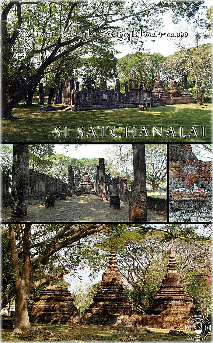 'Wat Khok Singkharam | Si Satchanalai Historical Park' by Asienreisender