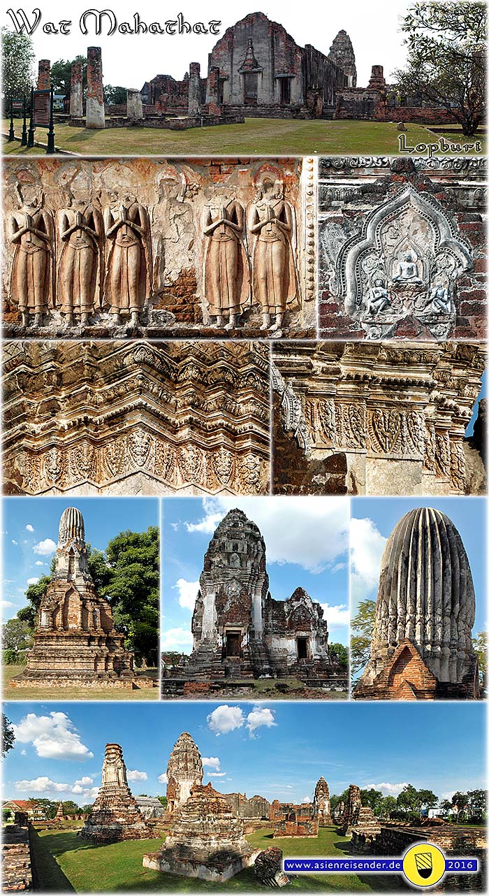 'Wat Mahathat / Lopburi' by Asienreisender
