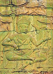 'Relief of Suryavarman II' by Asienreisender