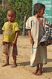 'Kids in a Tribal Village in Umphang District' by Asienreisender