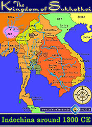 Thumbnail 'Map of the Kingdom of Sukhothai' by Asienreisender